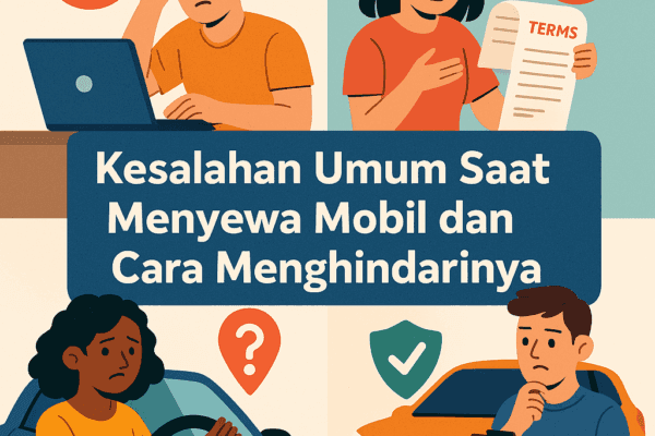 Kesalahan Umum Saat Menyewa Mobil dan Cara Menghindarinya