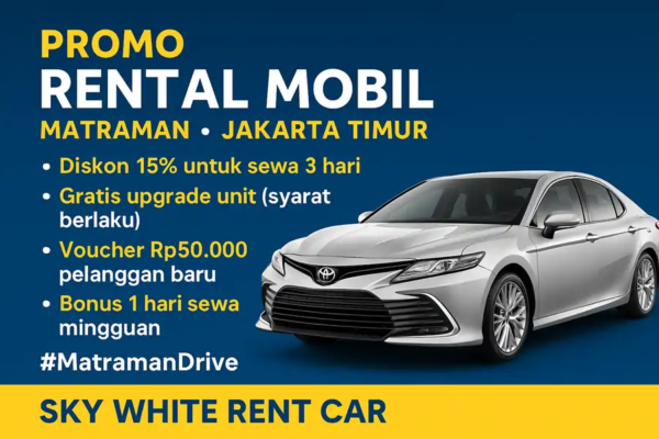 Rental Mobil Matraman – Jakarta Timur
