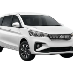 Rental Mobil Suzuki Ertiga Hybrid Putih Sky White Rent Car