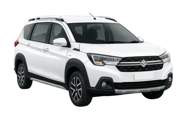 Rental Mobil Suzuki XL-7 Hybrid Putih Sky White Rent Car