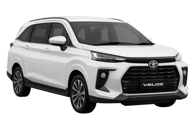 Rental Mobil Toyota Avanza Veloz Putih Sky White Rent Car