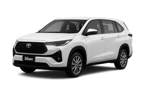 Rental Mobil Toyota Innova Zenix G dengan Supir atau Lepas Kunci Sky White Rent Car