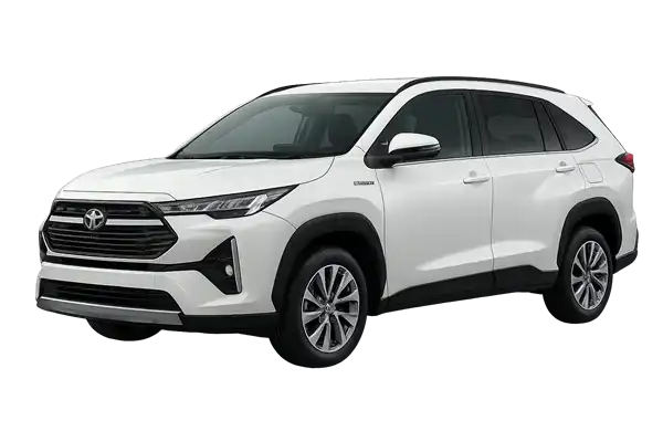Rental Mobil Toyota Innova Zenix Q Hybrid dengan Supir Sky White Rent Car