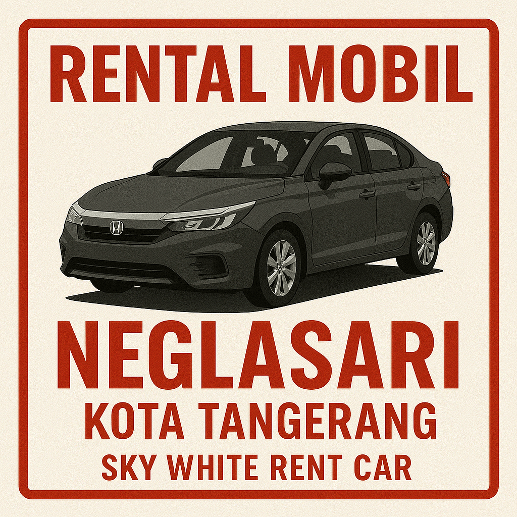 Layanan rental mobil Neglasari Kota Tangerang dari Sky White Rent Car, menyediakan armada mobil lengkap dan layanan profesional untuk kebutuhan perjalanan di Neglasari dan sekitarnya.