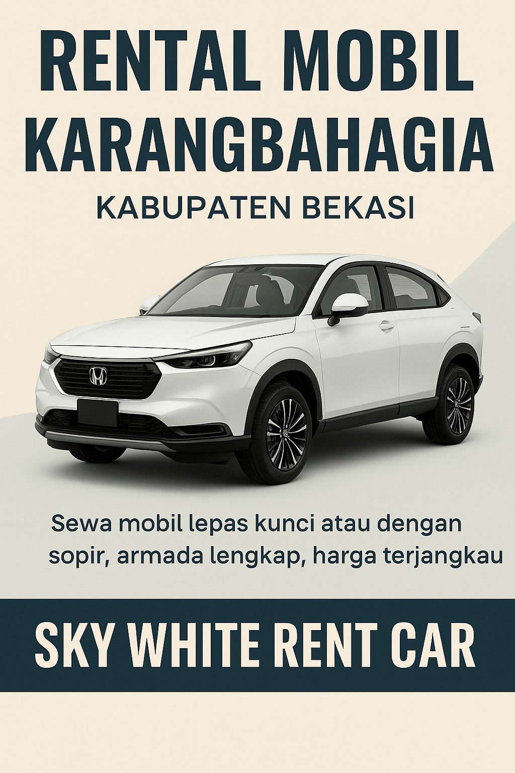 Layanan rental mobil Setu Kabupaten Bekasi dari Sky White Rent Car, menyediakan armada lengkap dan layanan fleksibel untuk kebutuhan perjalanan harian dan luar kota.