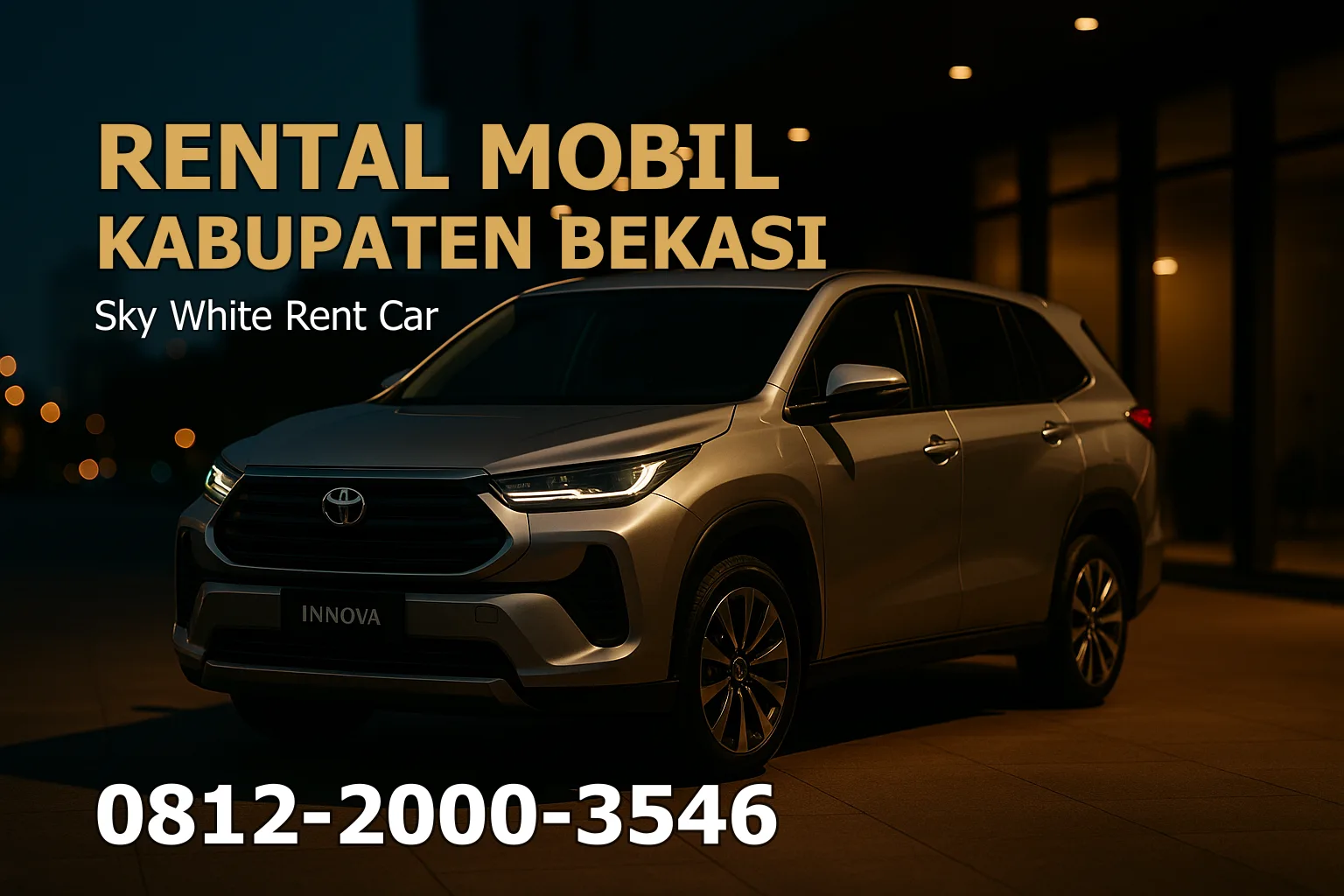 Rental mobil Cikarang Barat — Sky White Rent Car