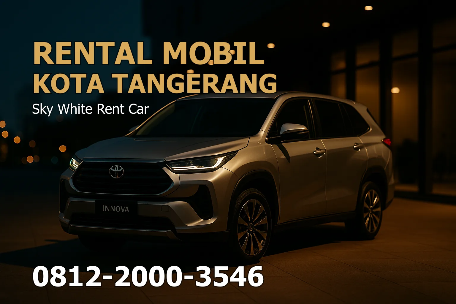 Rental mobil Setu — Sky White Rent Car